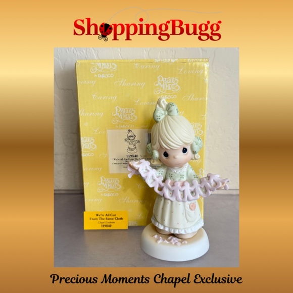 Precious Moments We're All Cut From The Same Cloth Chapel Exclusive 119840 (1433 - Picture 1 of 14